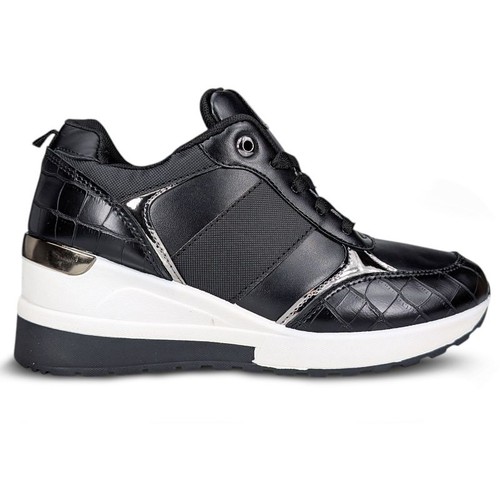 Damen sneaker mit keilabsatz - sneaker,
